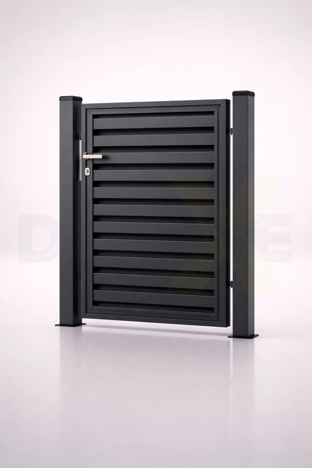 DX Ferro Secura — blickdichte Pforte in Anthrazit